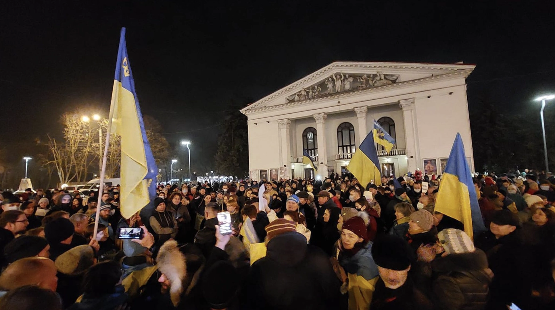 Mariupol Drama Theater before Russia's full-scale invasion of Ukraine. ©Maksym Borodin